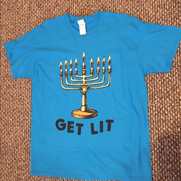 Get Lit Hanukkah T-Shirt - Picture 4 of 5